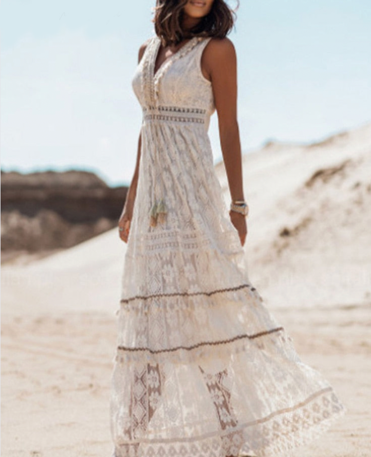 Carmina™ | Elegant bohemsk kjole